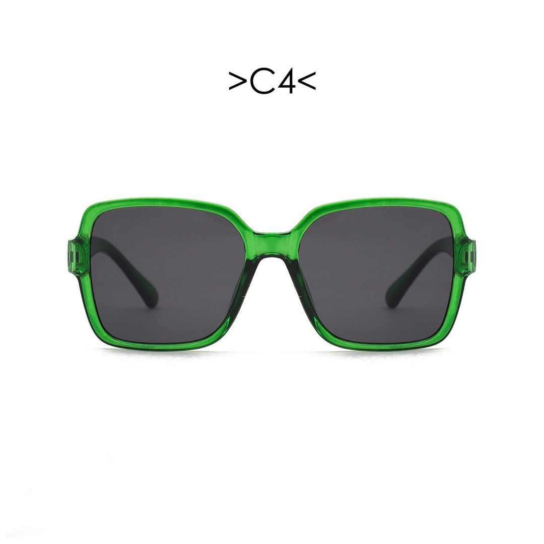 Women's oversized sunglasses with geometric design Kalsten