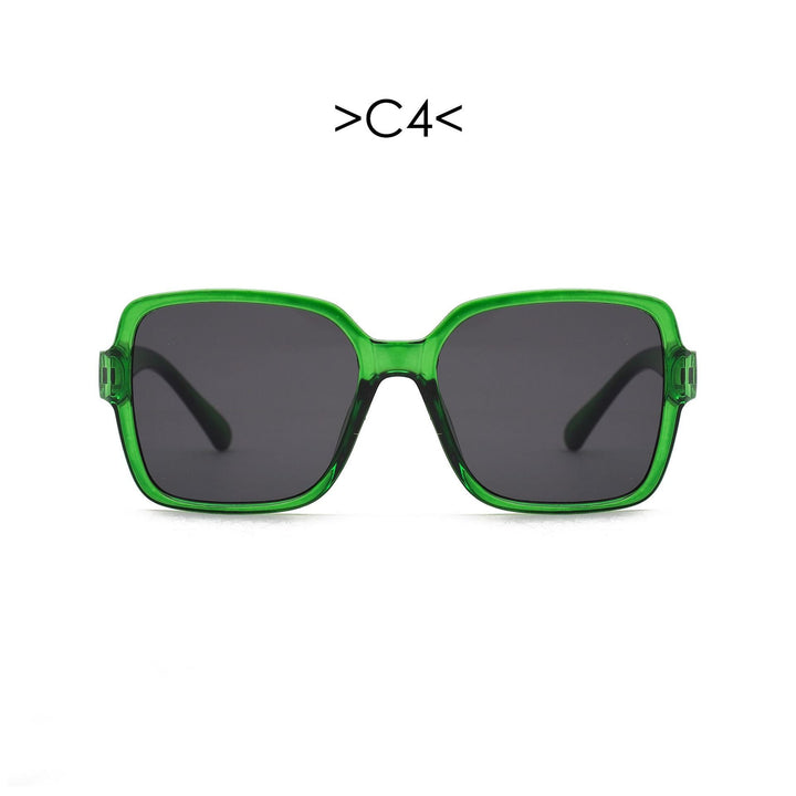 Women's oversized sunglasses with geometric design Kalsten