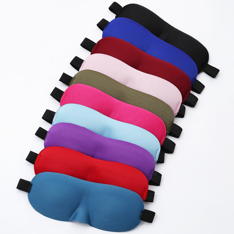 Unisex nan light-blocking travel mask with thermoformable nylon cover and wide comfort band Kalsten