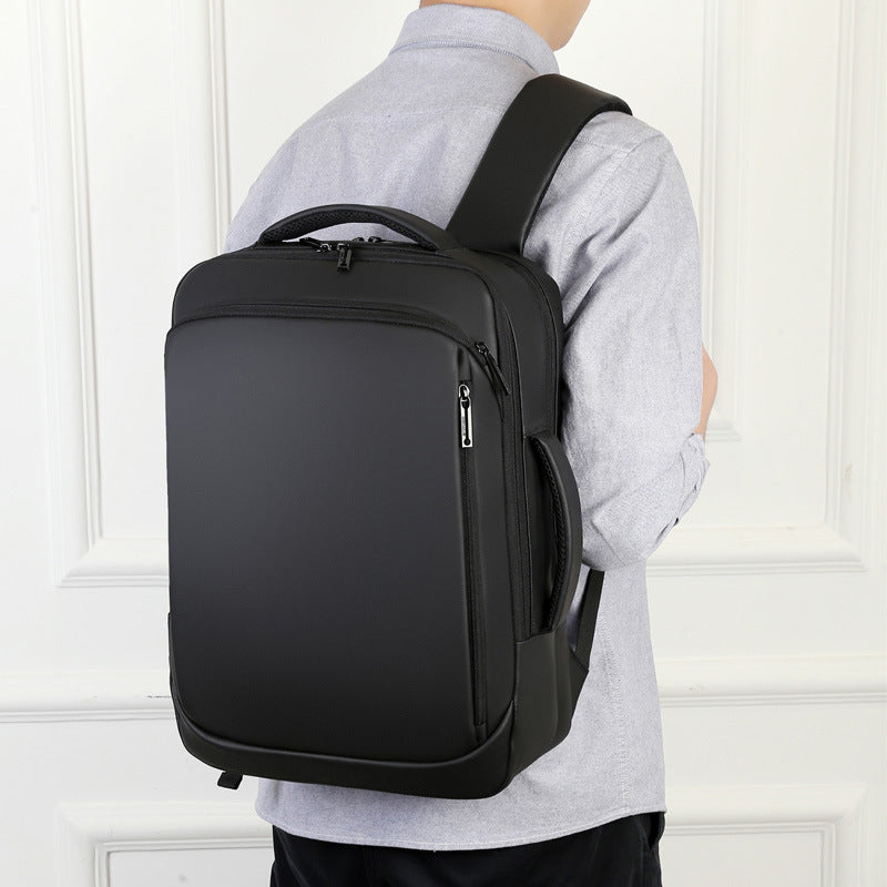 Laptop backpack with slim, waterproof design and multiple interior compartments Kalsten