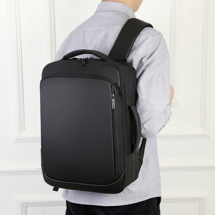 Laptop backpack with slim, waterproof design and multiple interior compartments Kalsten
