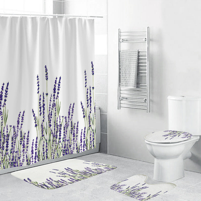 Artistic Floral Bath Decor Set Kalsten