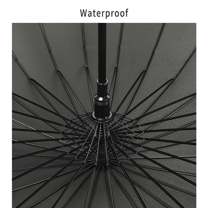 Women's Automatic Umbrella with Ergonomic Handle and Windproof Construction Kalsten
