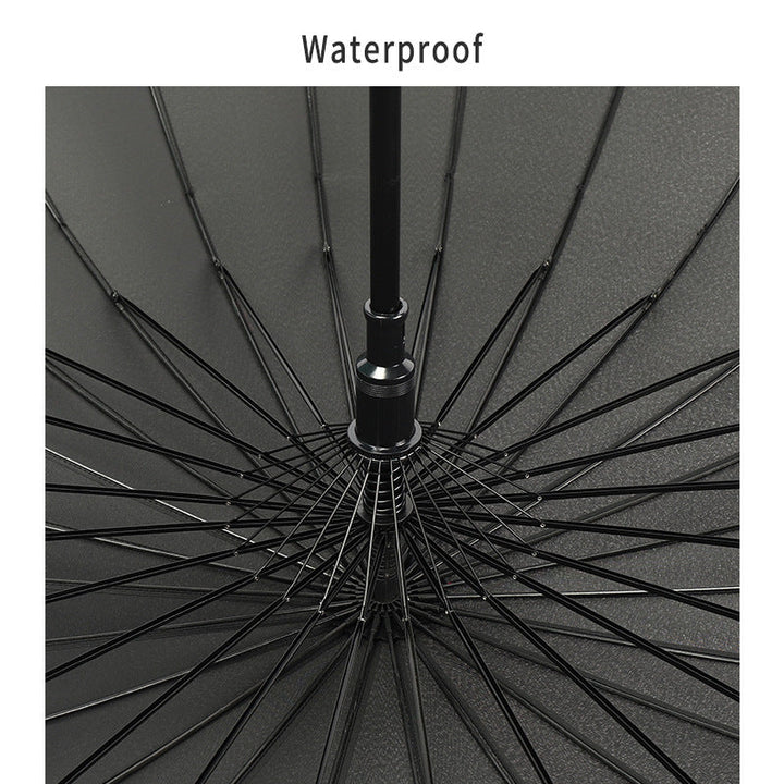 Women's Automatic Umbrella with Ergonomic Handle and Windproof Construction Kalsten