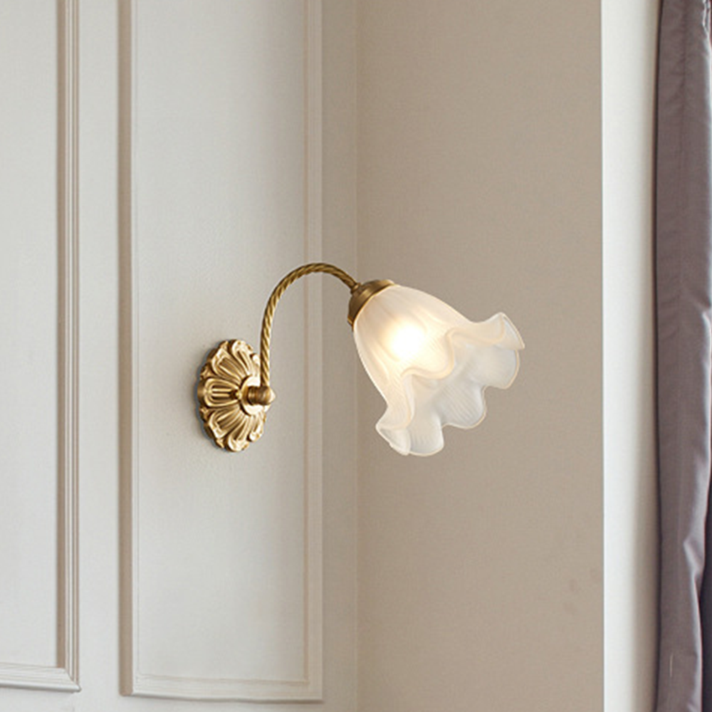 VintageGlow – Retro Glass Wall Light for Atmosphere | Kalsten