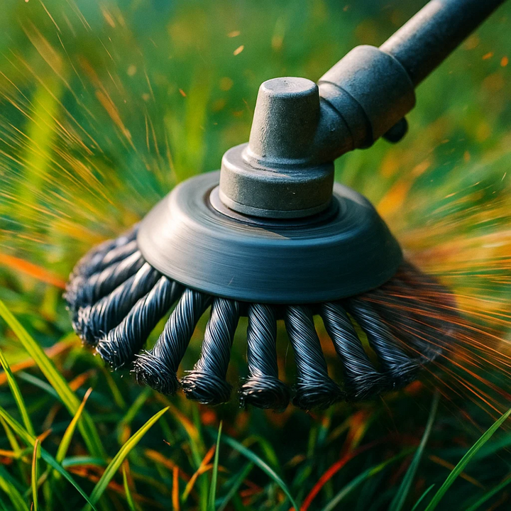 Kalsten | Grass Cutting Turbo Head – Universal 6-Blade Weed Brush for Trimmers
