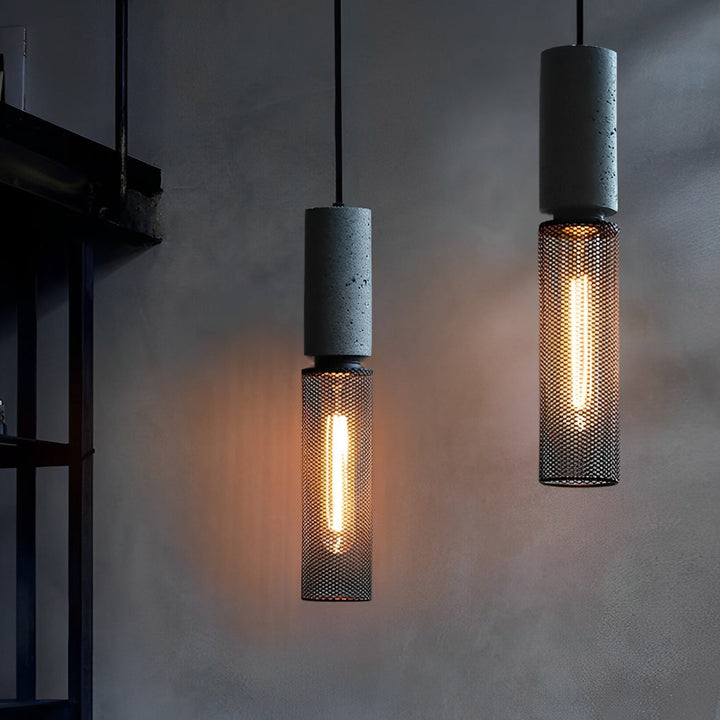 Creative Metal Meshed Black Industrial Style Pendant Lights Chandelier | Kalsten