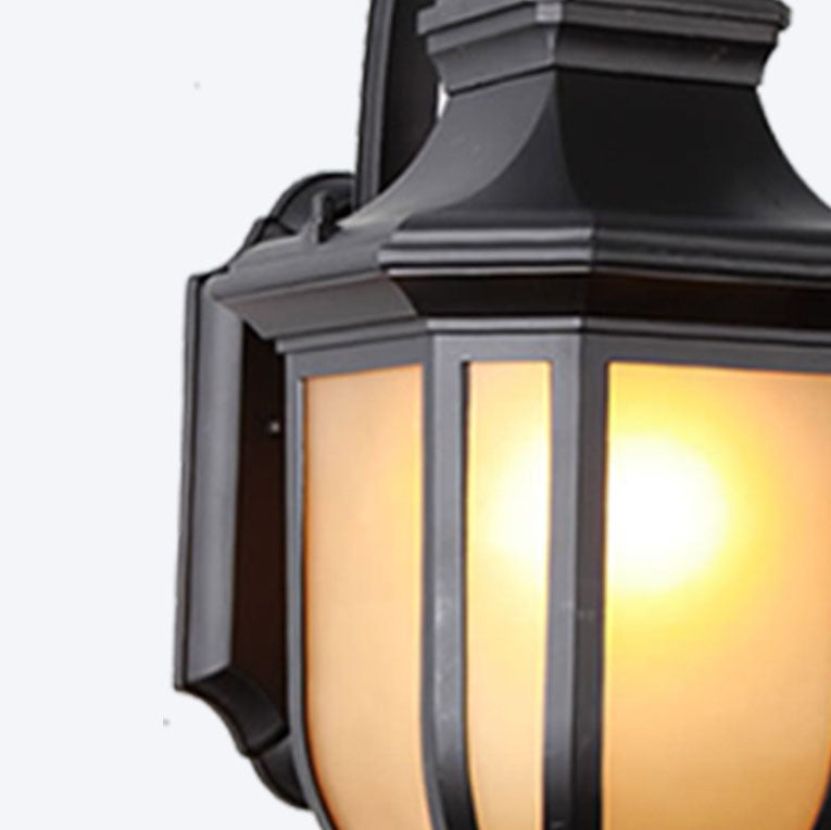 Modern European Minimalist Aluminum Alloy Square Outdoor 1-Light Wall Sconce Lamp | Kalsten