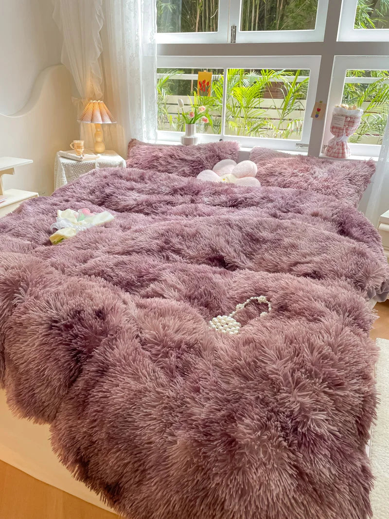 FluffCandy - Luxury Long-Haired Duvet Cover for Winter Warmth Kalsten