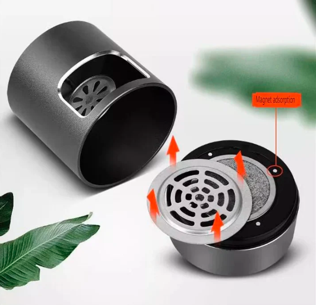 Kalsten | Smart Smokeless Ashtray Powerful Negative Ion USB Hepa Filter