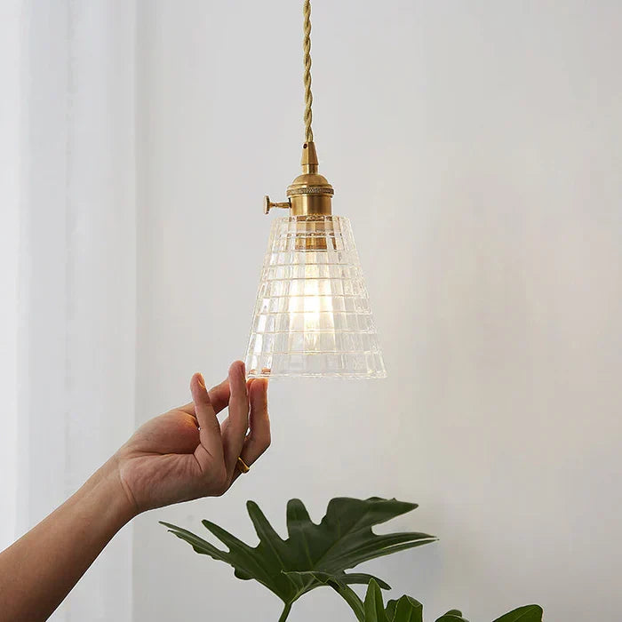 Glass Pendant Lamp - OpulentGlow | Kalsten