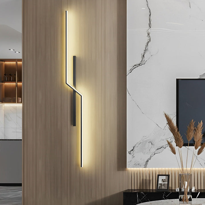 Lines Creative LED Modern Minimalist Wall Lamp Decorative Wall Lights Lighting | Kalsten