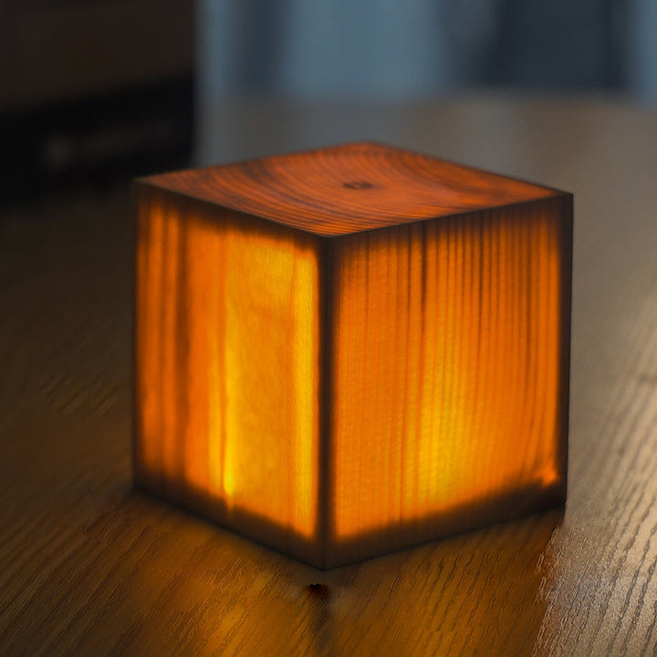 Stylish LED Table Lamp - WoodGlow | Kalsten