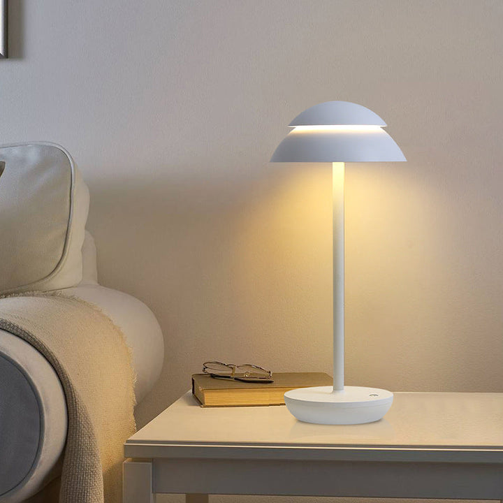 Aurelia Noire - Rechargeable Wireless Table Lamp with Built-in LED Lighting and Battery Kalsten