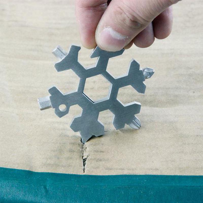 Pre-Christmas sale 18-in-1 stainless steel snowflake multi-tool | Kalsten