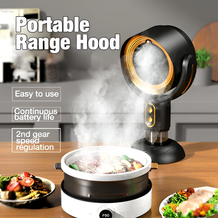 Portable Range Hood with 2-Speed Exhaust Fan – Compact Ventilation | Kalsten