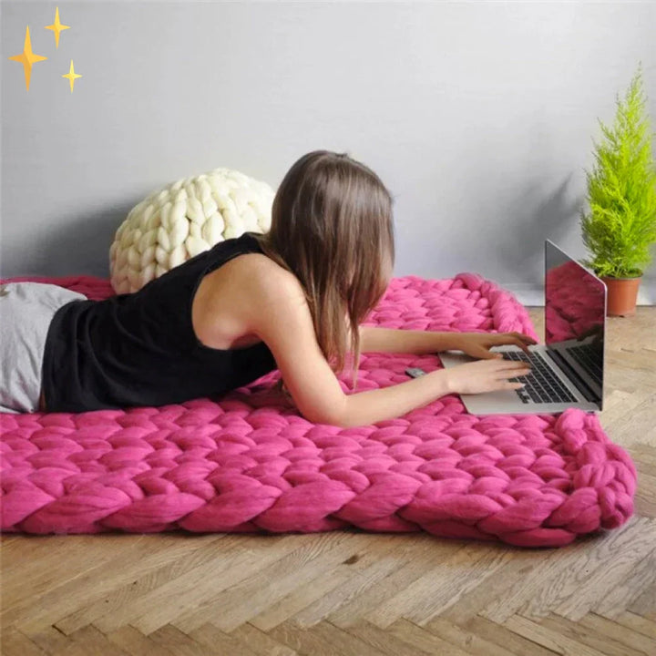 Kalsten | DIY Chunky XL 1000 gram Yarn for Soft Blankets
