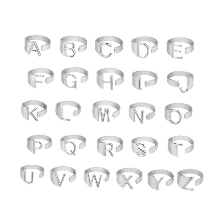 Kalsten | Initial A-Z Letter Ring