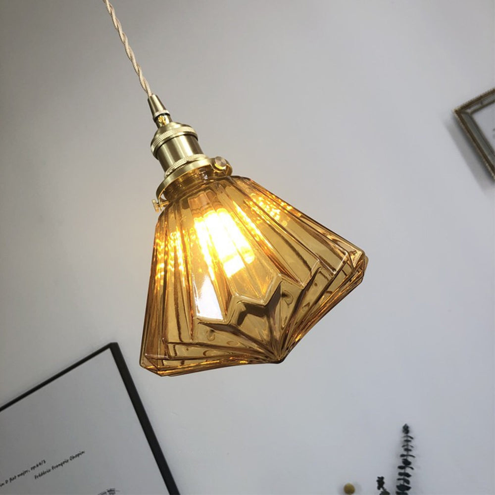Modern Diamond Glass Pendant Lights | Kalsten