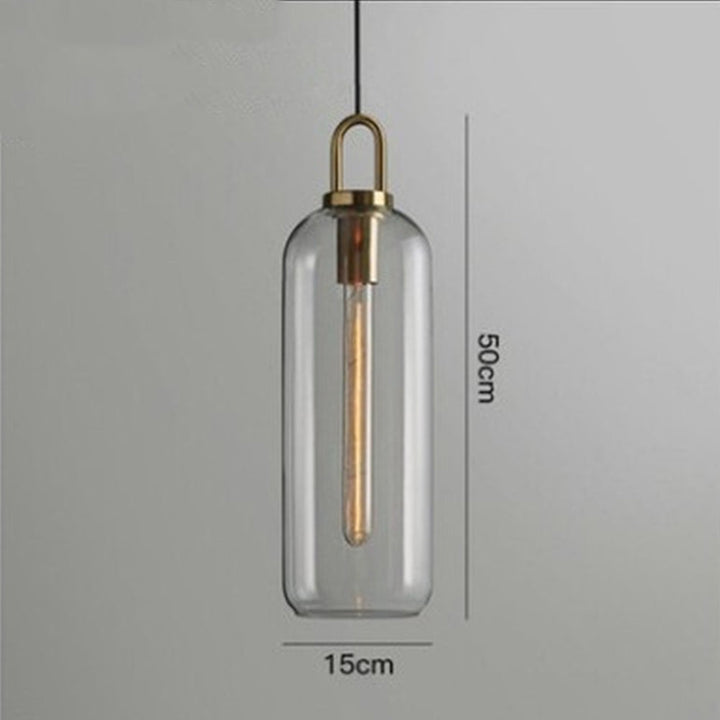 Modern Glass Living Room Pendant Light | Kalsten
