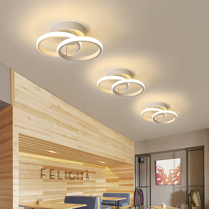 Black Metal LED Pendant Lamp Kalsten