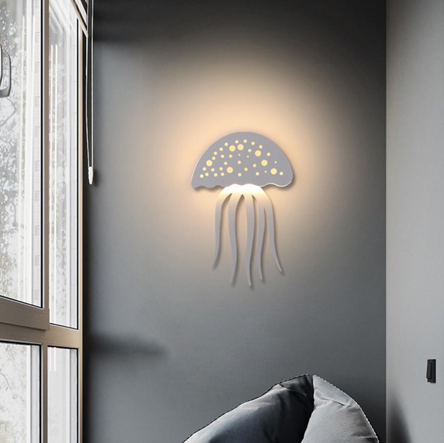 Modern creative 1-Light LED Jellyfish Wall Light | Kalsten