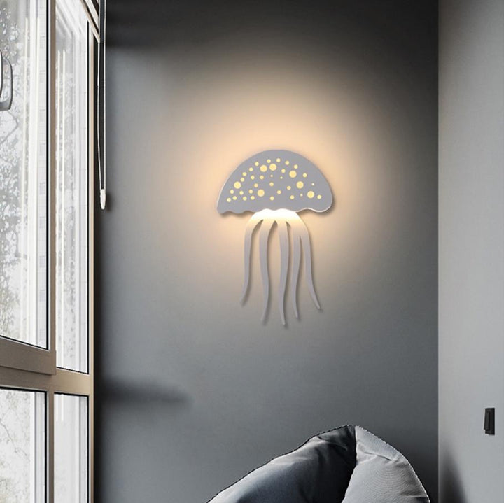 Modern creative 1-Light LED Jellyfish Wall Light | Kalsten