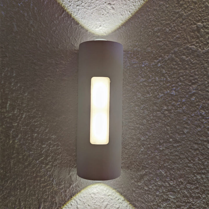 Modern Minimalist Cylindrical Design LED Outdoor Decorative Wall Sconce Lamp | Kalsten