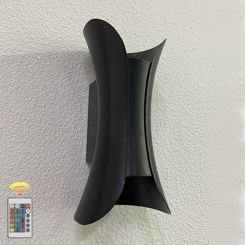 Modern Minimalist Waterproof Rectangle Aluminum LED Wall Sconce Lamp For Outdoor Patio | Kalsten