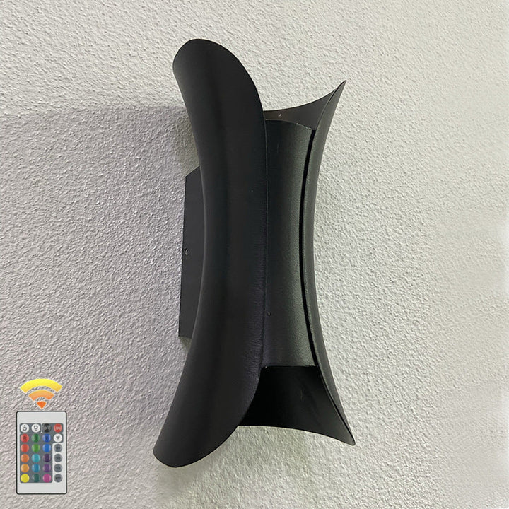 Modern Minimalist Waterproof Rectangle Aluminum LED Wall Sconce Lamp For Outdoor Patio | Kalsten