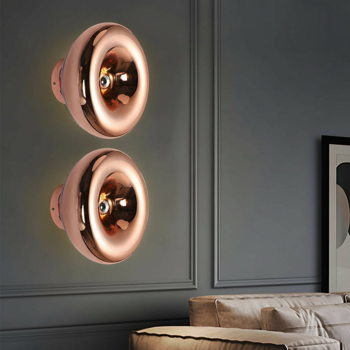 Modern Lava Glass LED Wall Sconce – Creative Melting Art Wall Light (Gold/Silver/Rose Gold) | Kalsten