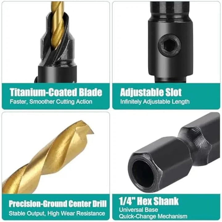 TitanDrill — No more wobbly screws, for connections that last forever | Kalsten