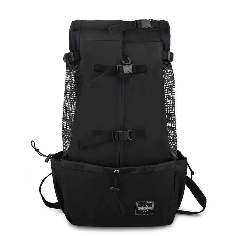Kalsten | Dog Backpack – Comfortable Carrying Bag for Medium Dogs with Safety Strap and Storage Pockets