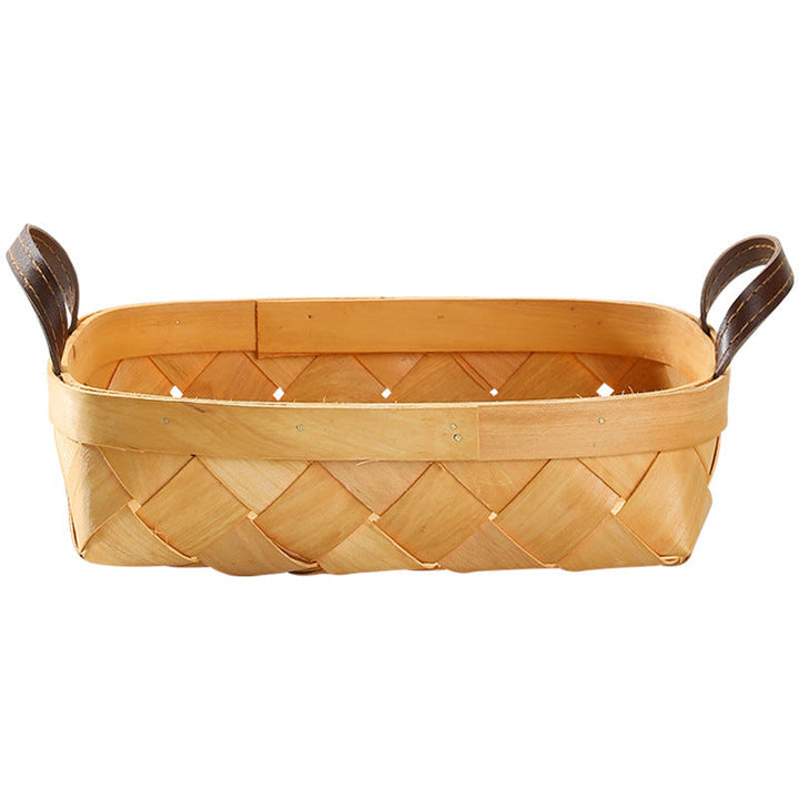 Unisex Multifunctional Storage Box made of Woven Natural Material Kalsten