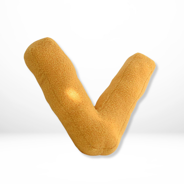 Kalsten | Velvet Alphabet Decorative Cushion With Letters A To Z