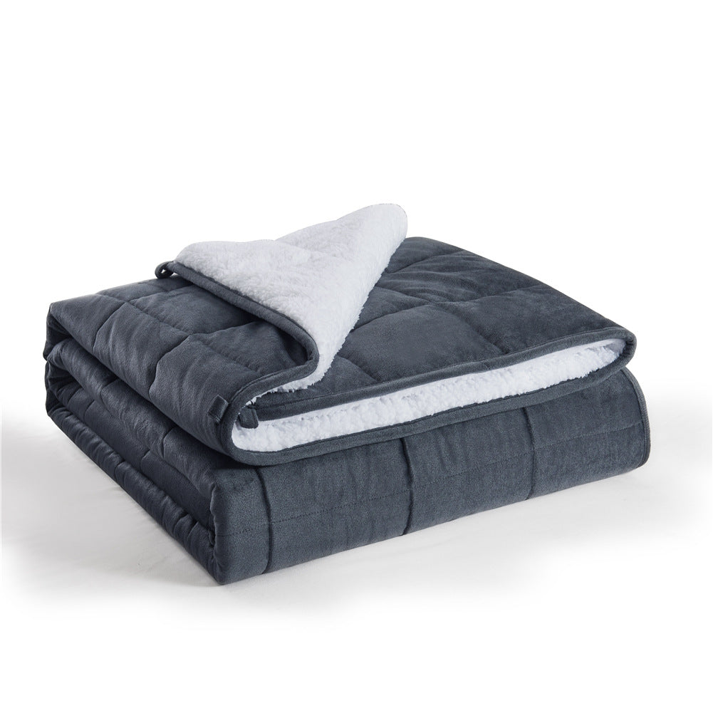 Reversible Sherpa Fleece Blanket Kalsten