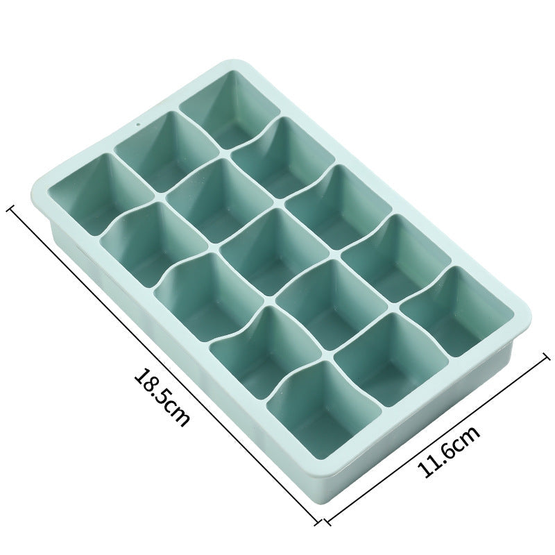 Unisex Silicone Ice Cube Mold with 10 Chambers Kalsten
