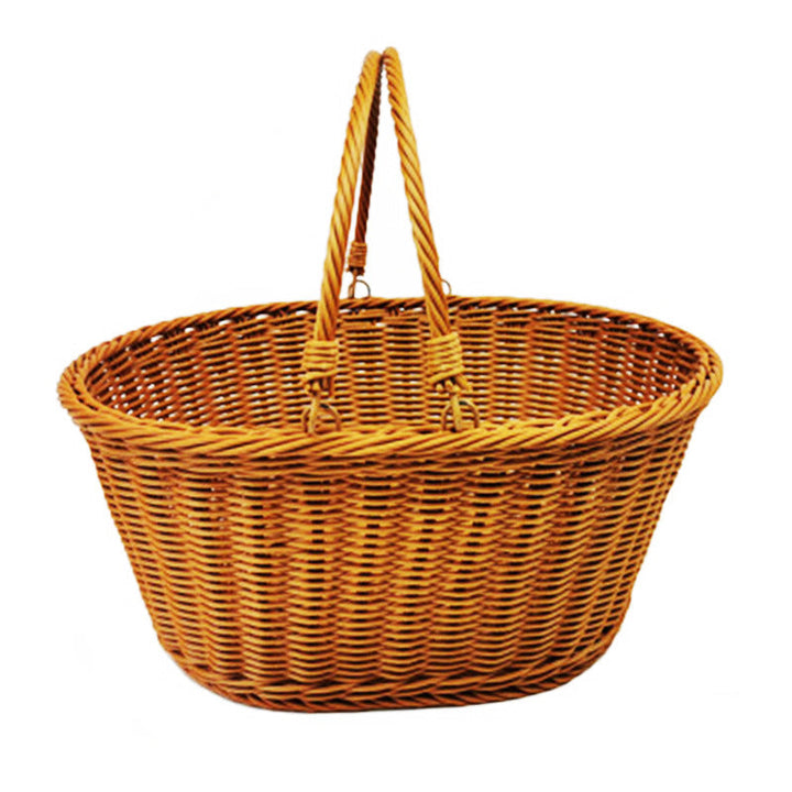 Ladies Elegant Hand Basket made of Woven Material Kalsten