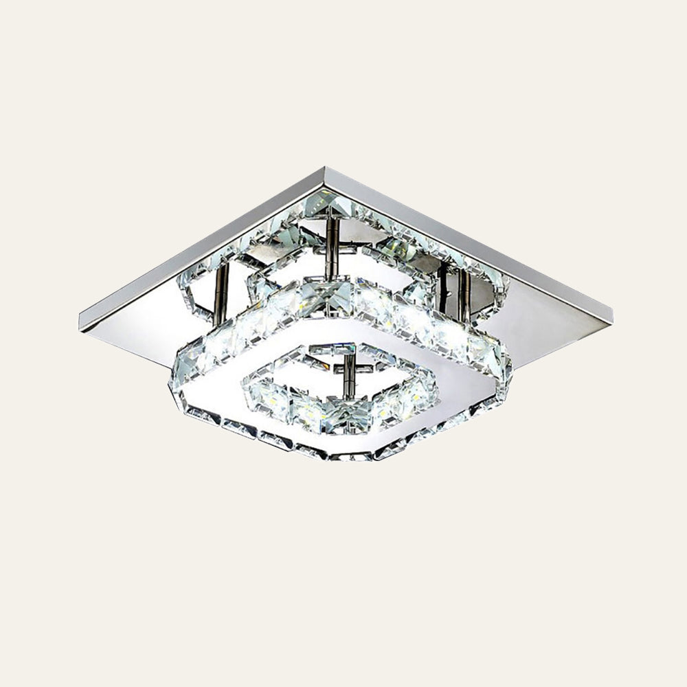 Crystal LED Recessed Ceiling Lamp Kalsten