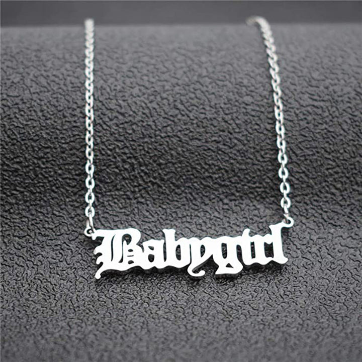 Customized Nameplate Necklace Kalsten