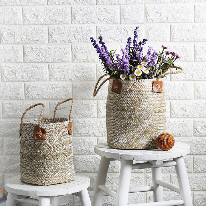 Handwoven Decorative Plant Basket Kalsten