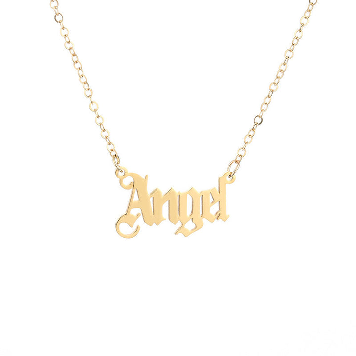 Customized Nameplate Necklace Kalsten