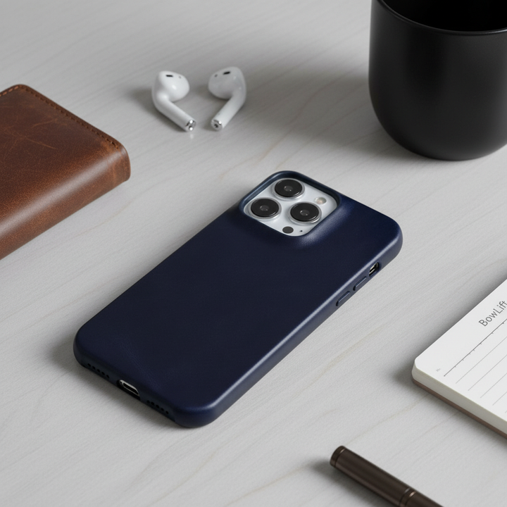 Kalsten | Oil Wax Genuine Leather Apple iPhone Case