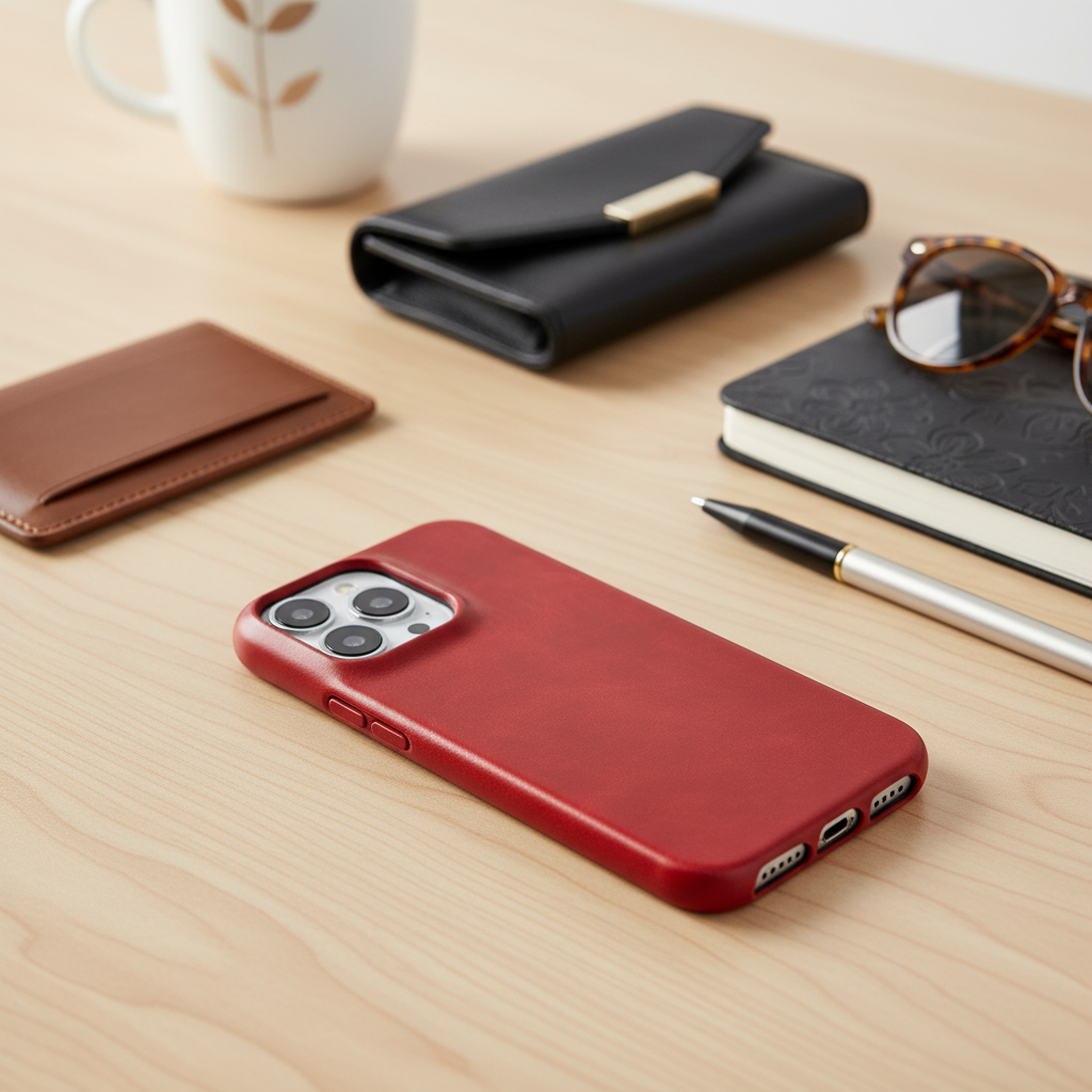 Kalsten | Oil Wax Genuine Leather Apple iPhone Case