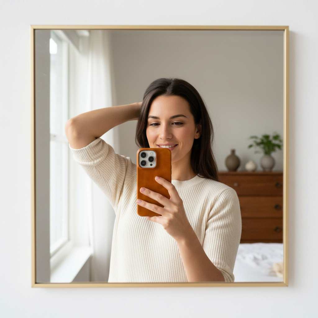Kalsten | Oil Wax Genuine Leather Apple iPhone Case