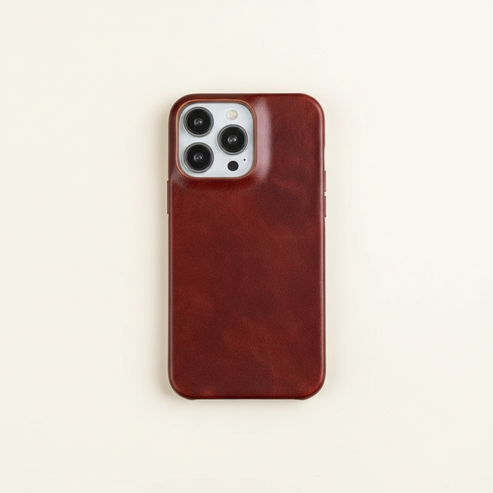 Kalsten | Oil Wax Genuine Leather Apple iPhone Case