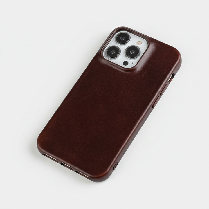 Kalsten | Oil Wax Genuine Leather Apple iPhone Case
