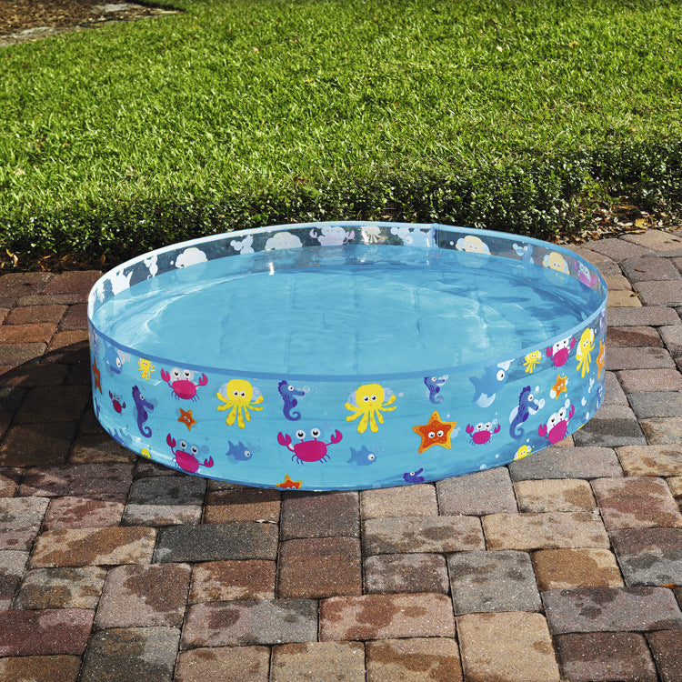 Women's inflatable children's paddling pool with maritime motif Kalsten