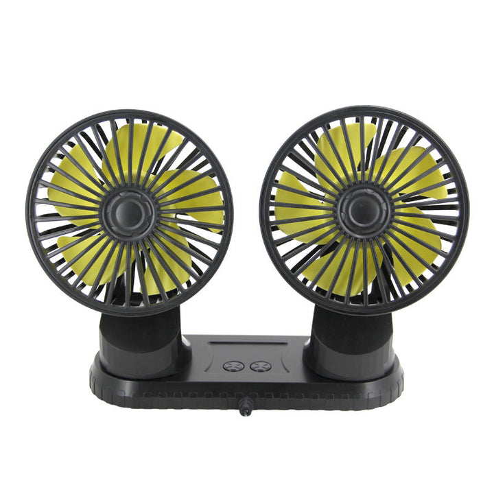 Dual-Head Rechargeable Portable Fan Kalsten