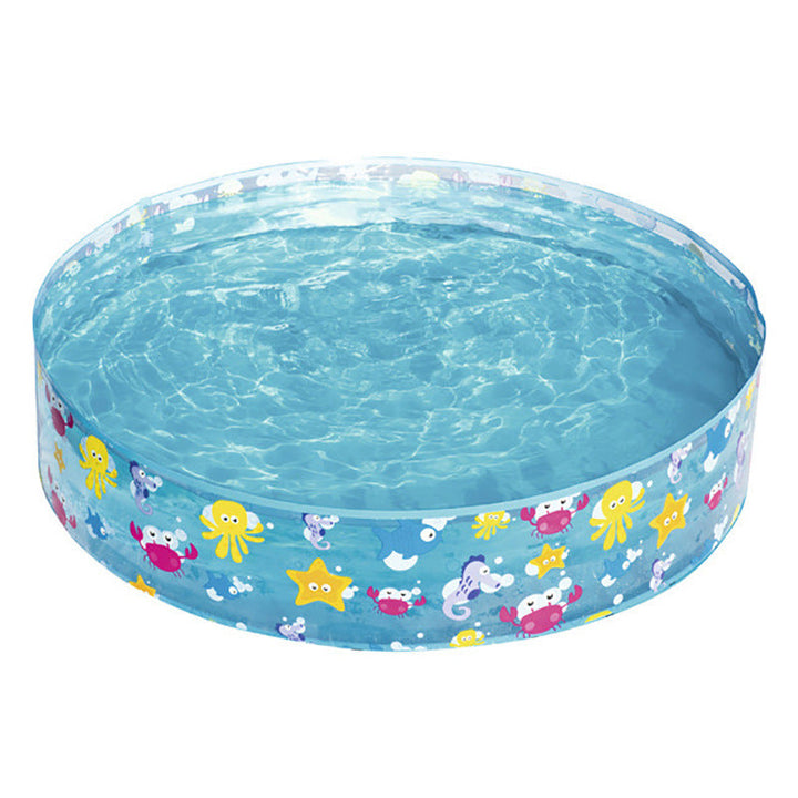 Women's inflatable children's paddling pool with maritime motif Kalsten